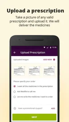 Medlife android App screenshot 1